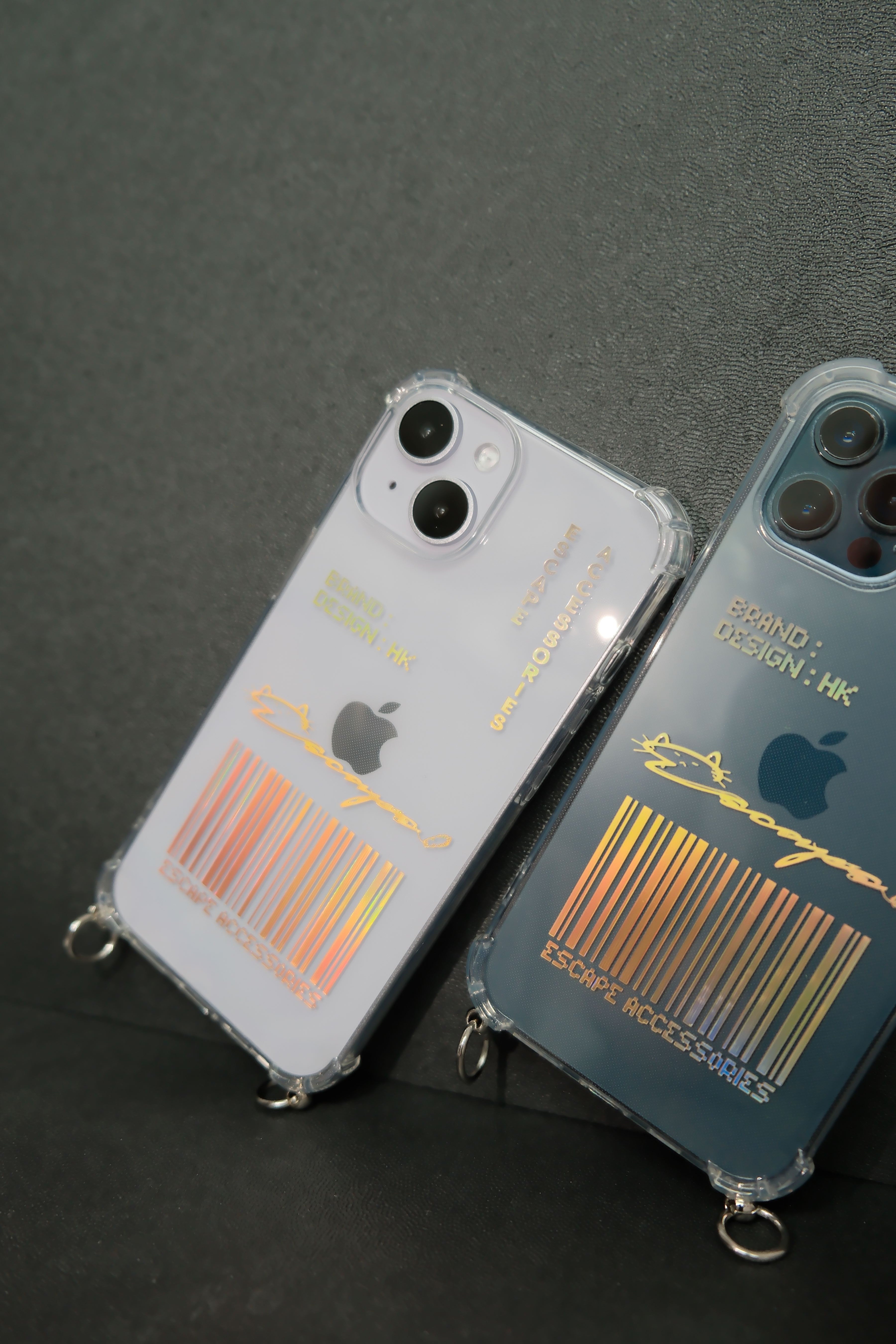 透明Apple手机壳| 手机保护壳(有金属挂圈)| 手机绳专用手机壳