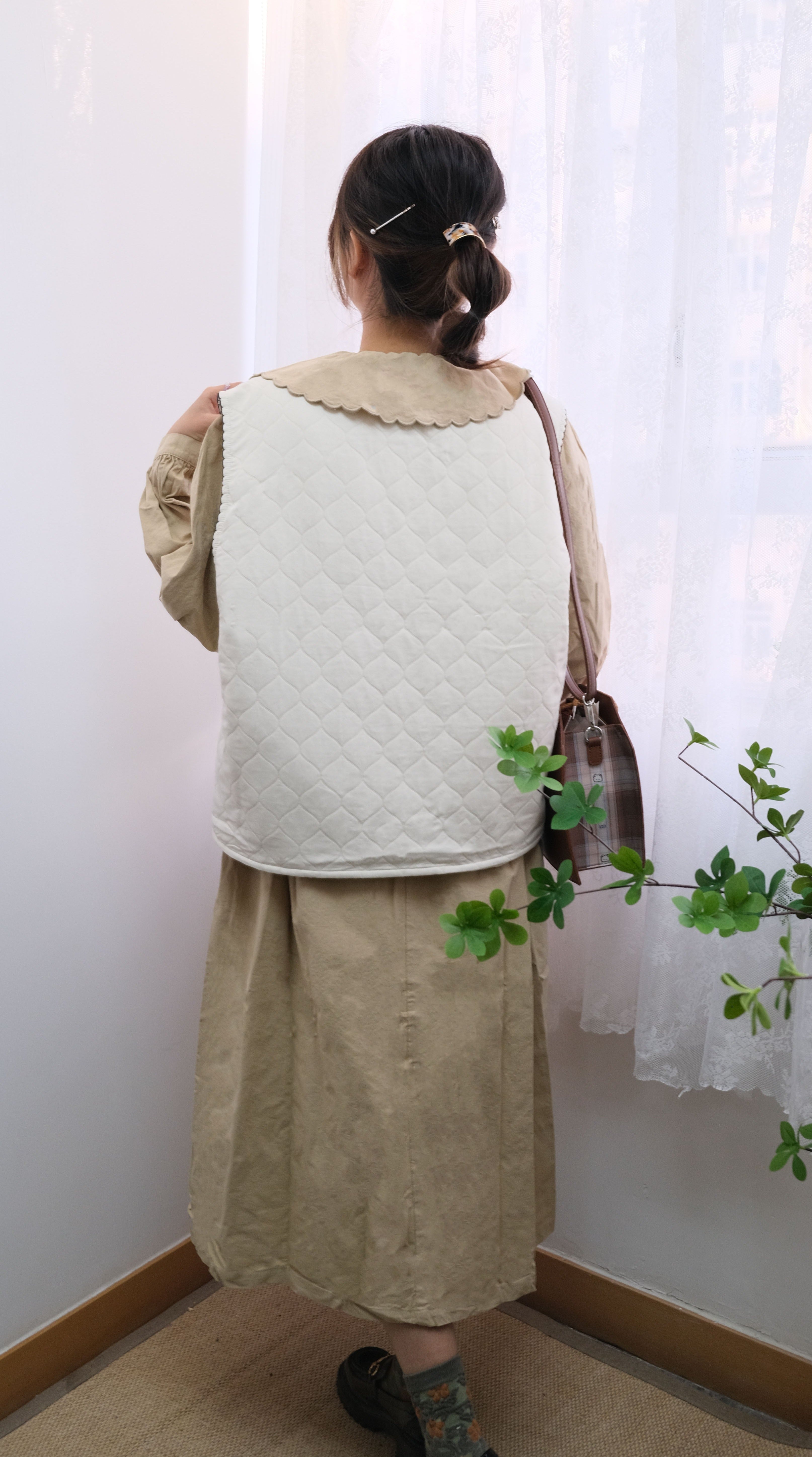 【最新產品】向日葵刺繡連身裙