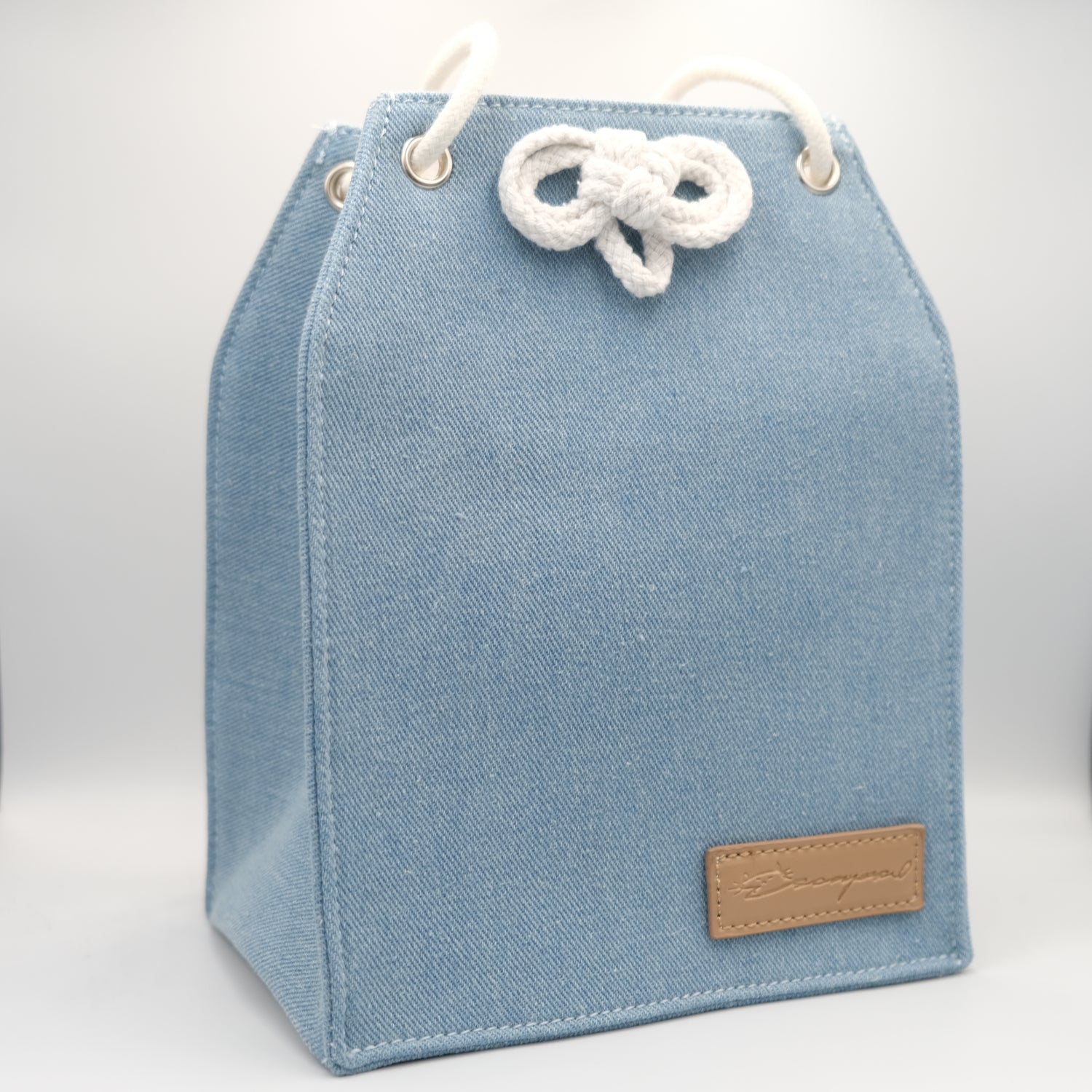 【New】Denim Omamori Cloth Bag - (3 colors)