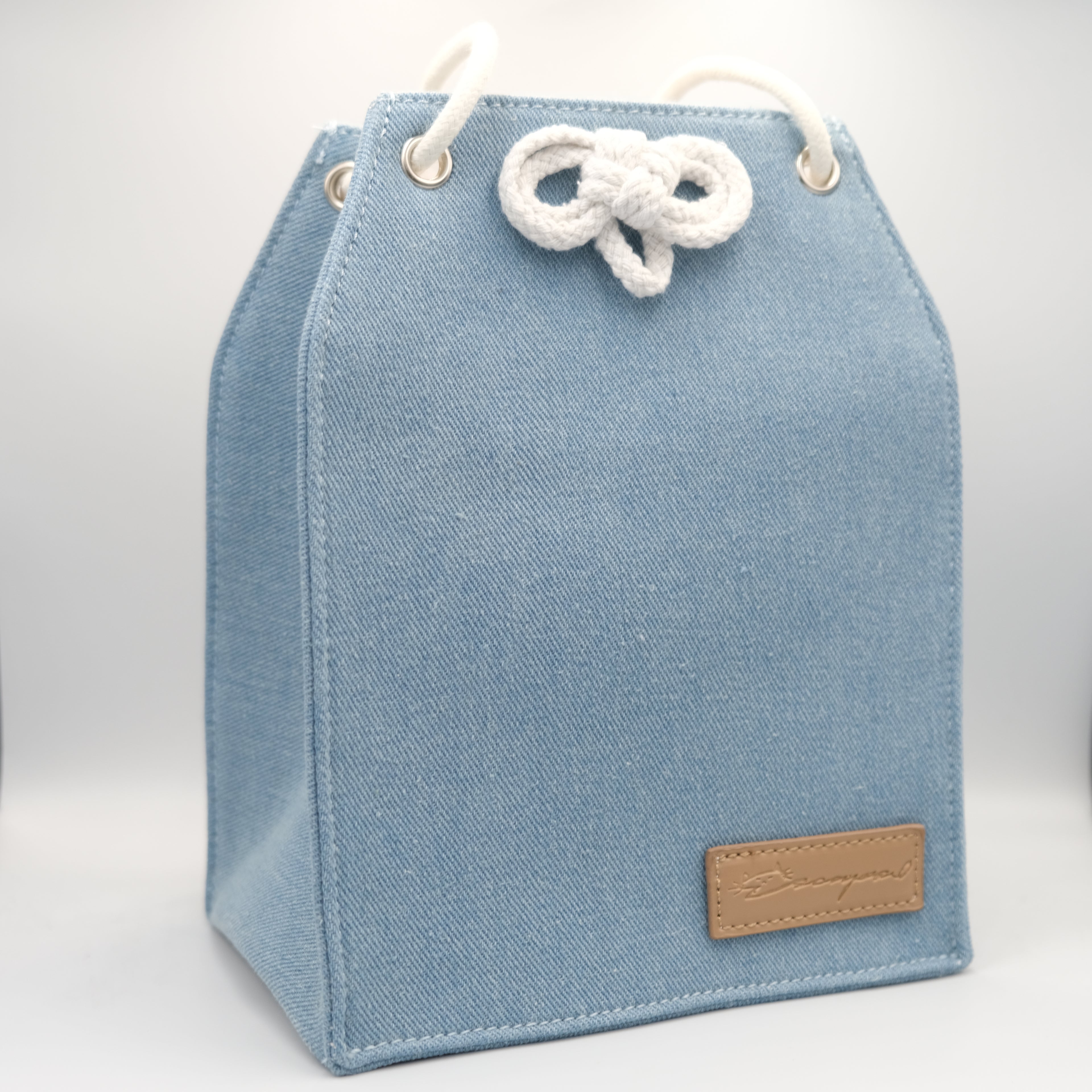 【New】Denim Omamori Cloth Bag - (3 colors)