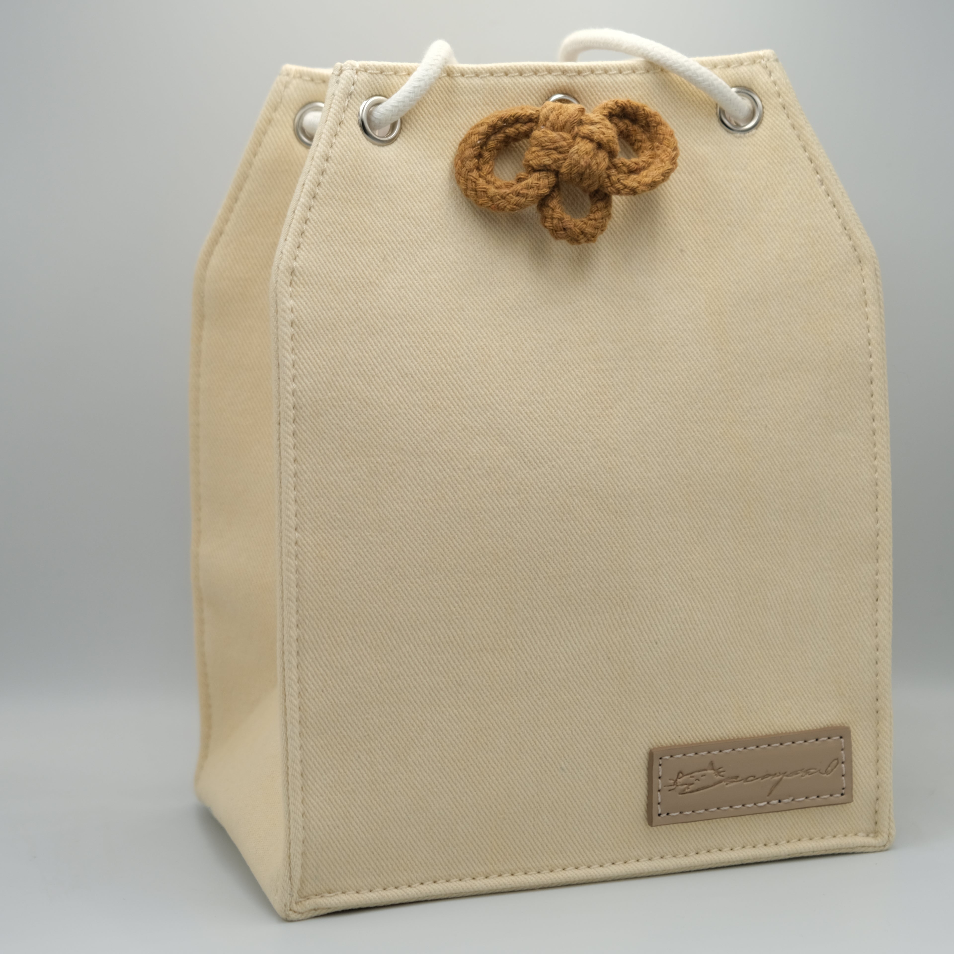 【New】Denim Omamori Cloth Bag - (3 colors)