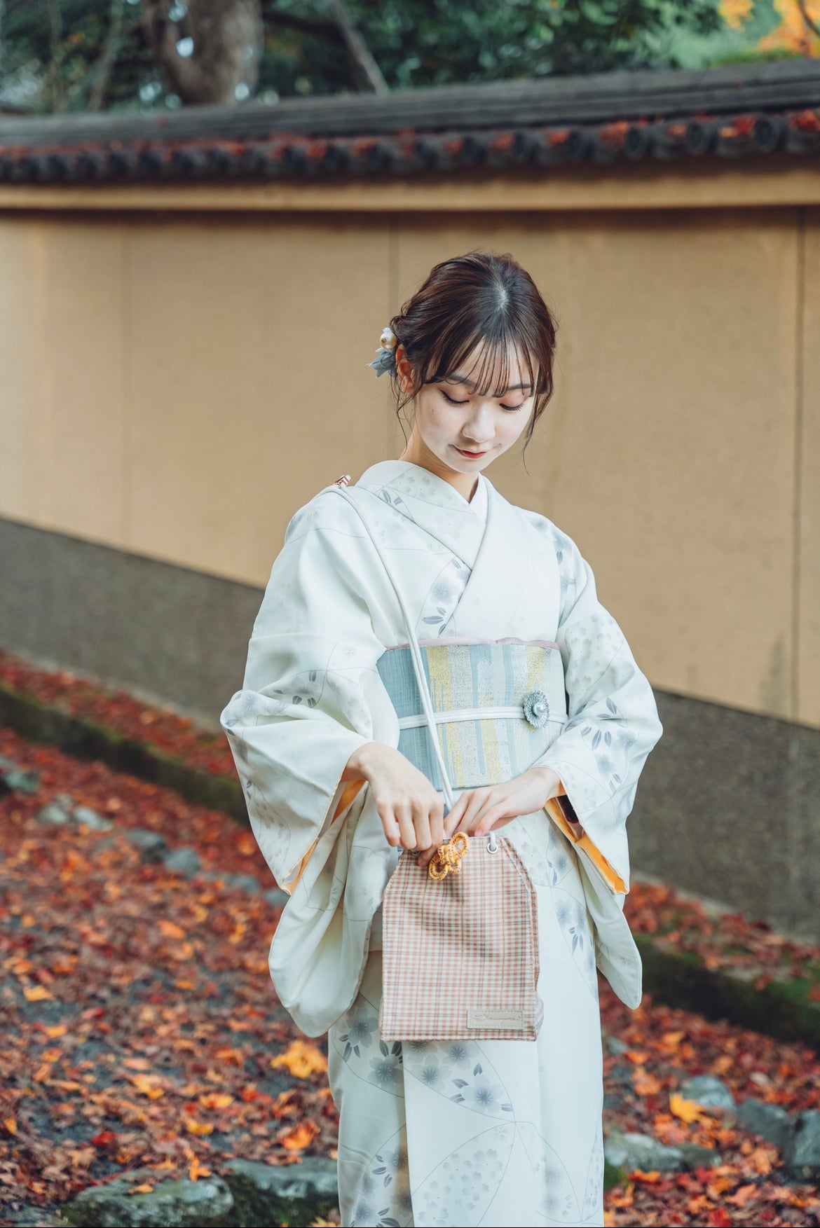 Sun in Winter - Omamori Cloth Bag