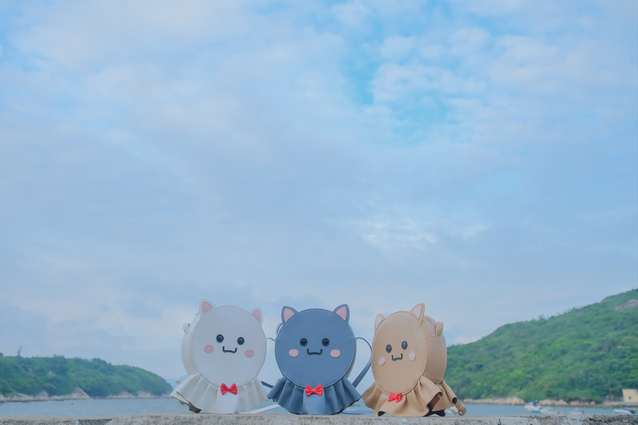 原創晴天喵喵皮袋