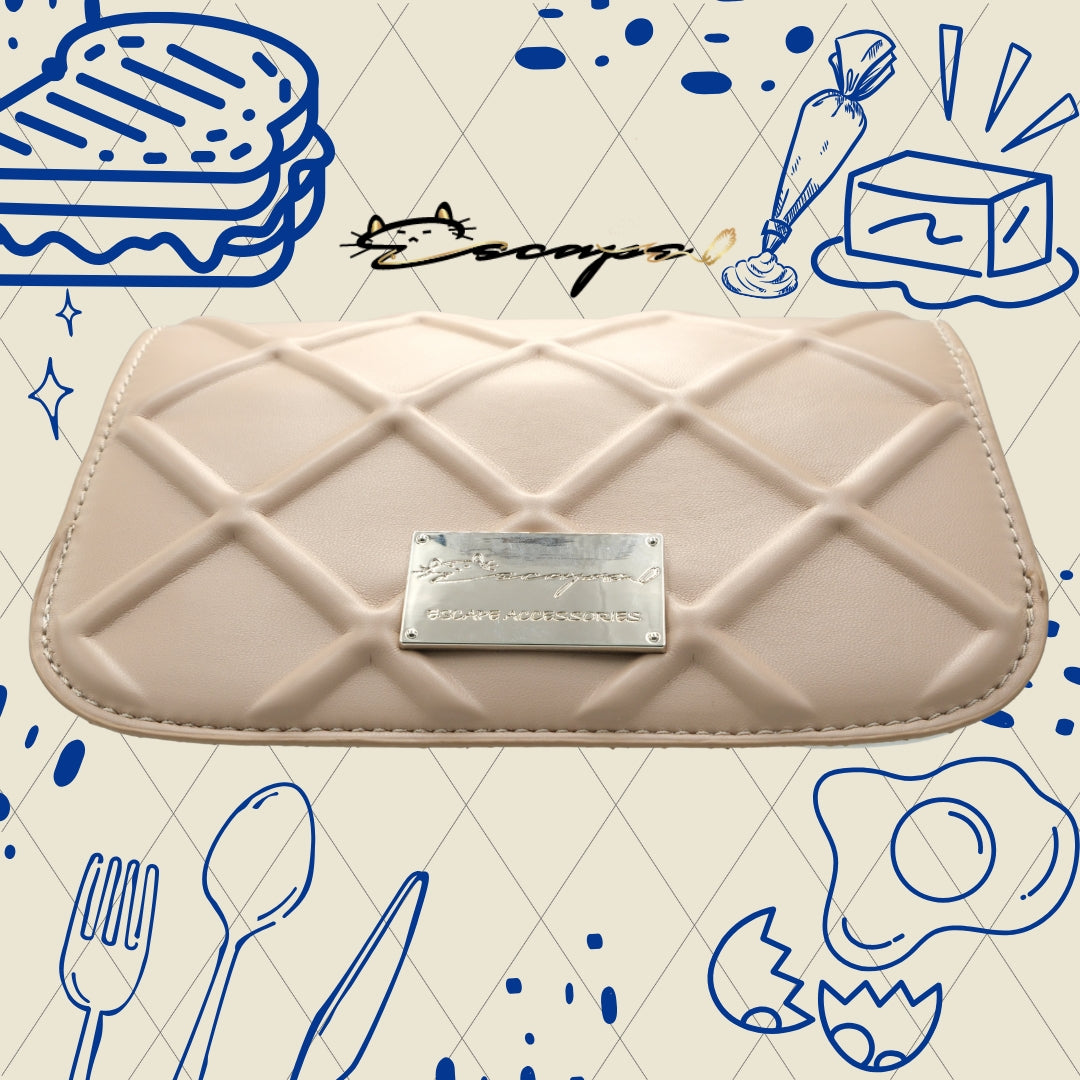 經典菱格系列-茶色 拼合包蓋