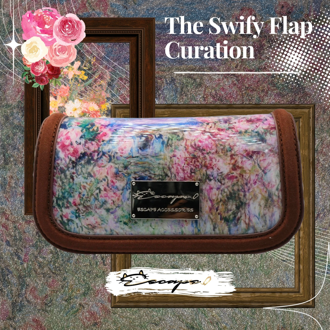 油畫系列-莫奈的花園 拼合包蓋