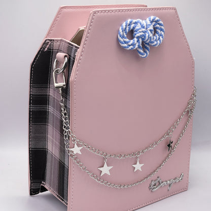 Minimalist Orbit: Double-Layer Star Bag Chain Accessories