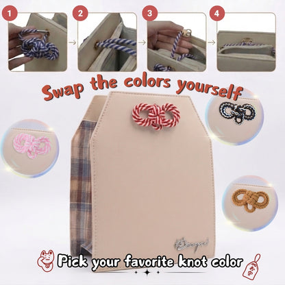 Omamori Leather Bag
