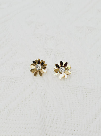 向日葵耳環 Sunflower earrings