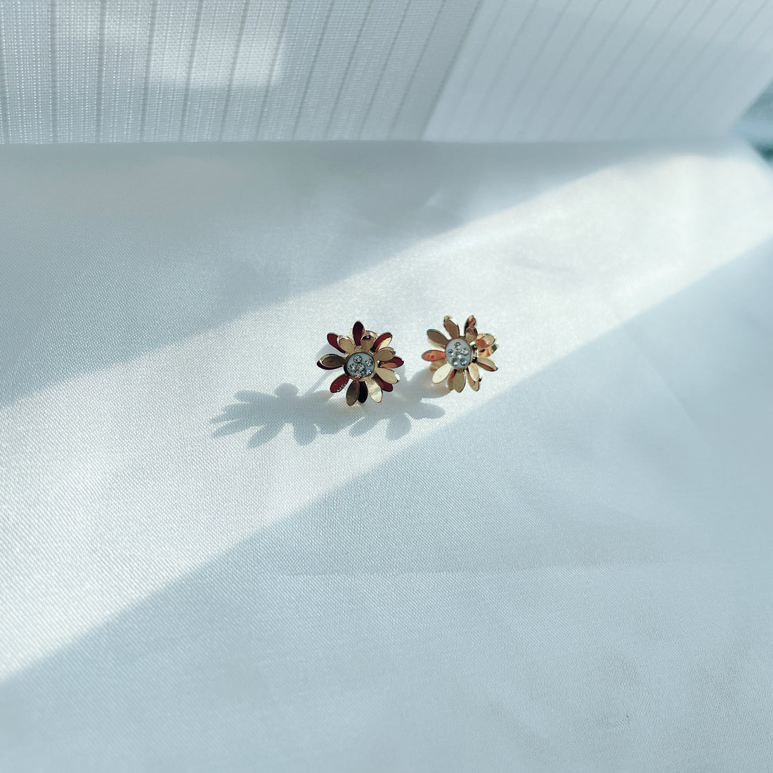 Sunflower earrings