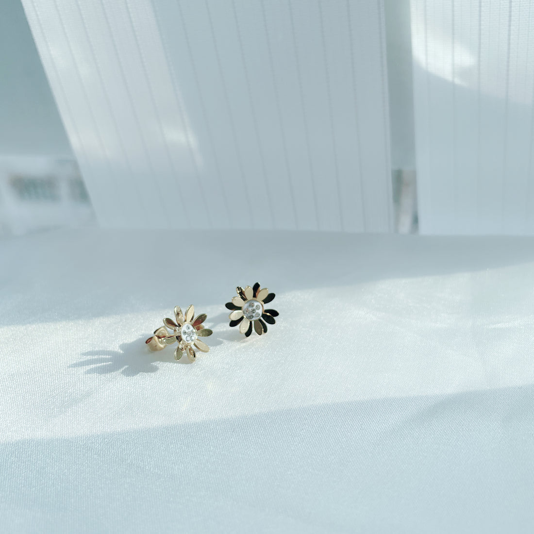 Sunflower earrings
