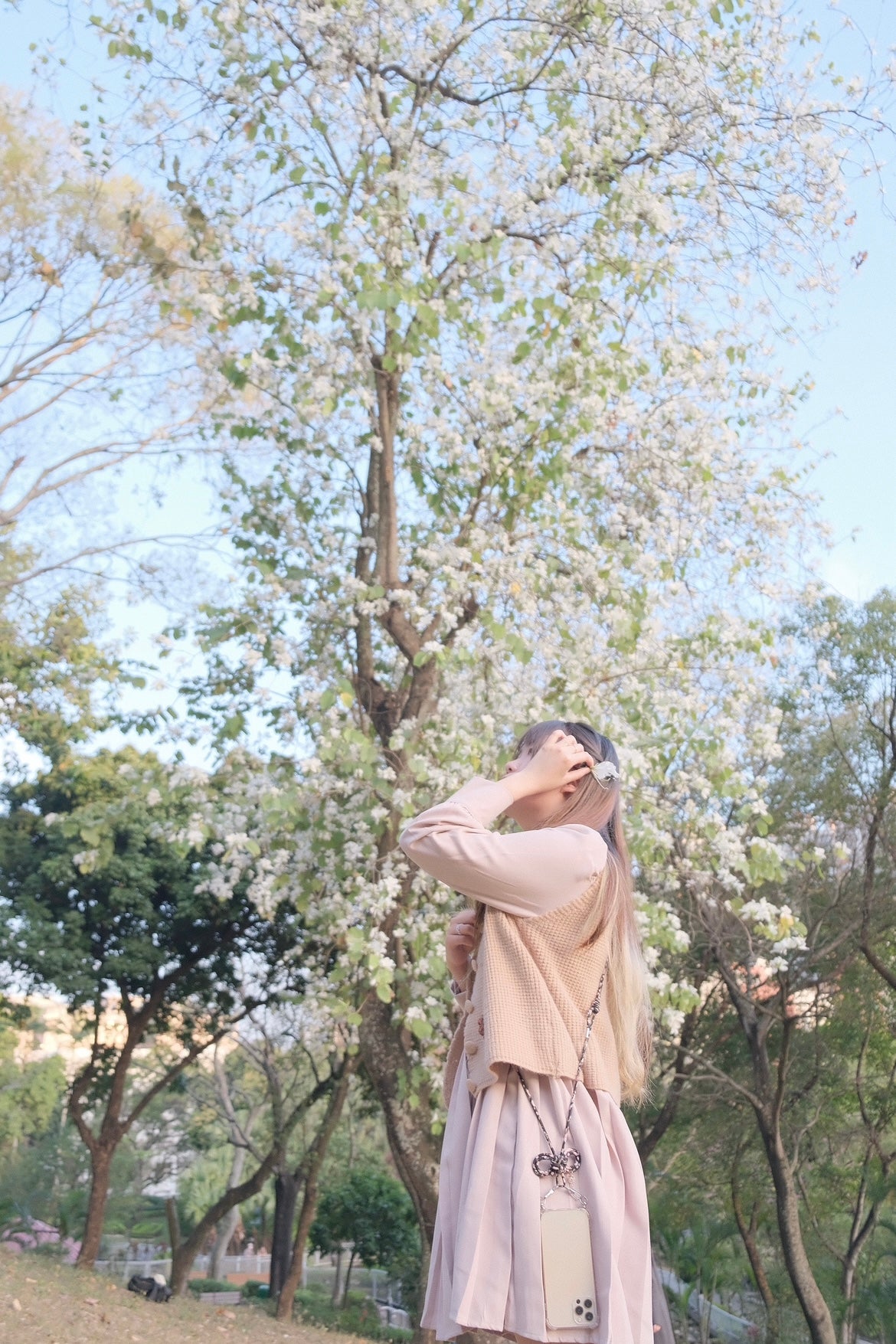 Chiffon floral series (Black)