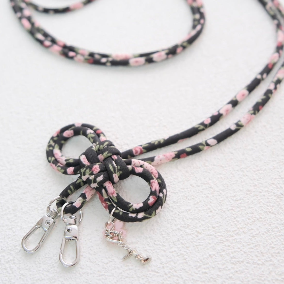 Chiffon floral series (Black)