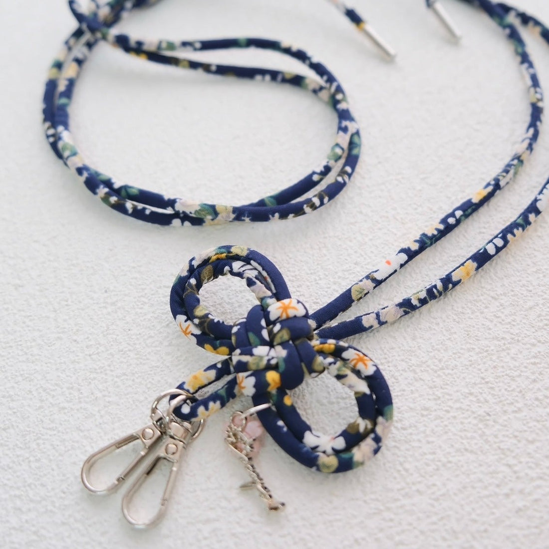 Chiffon floral series (Dark Blue)