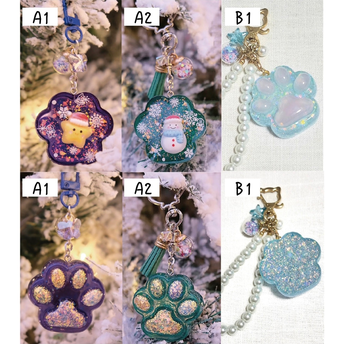 【SY Handmade】Lucky Cat Paw Ornament